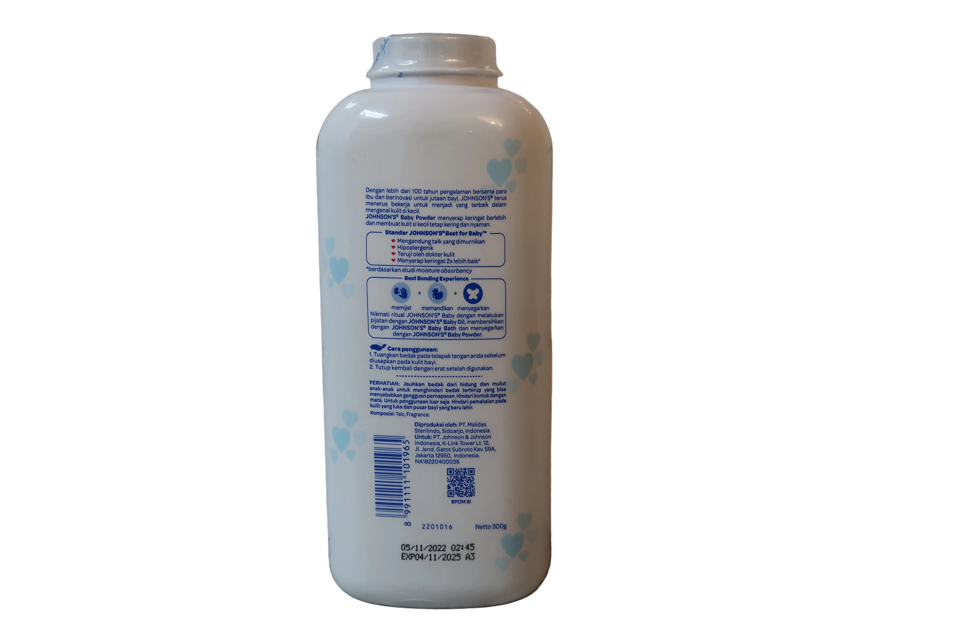 Johnson's Baby Powder - Original Talc Formula  (Discontinued)