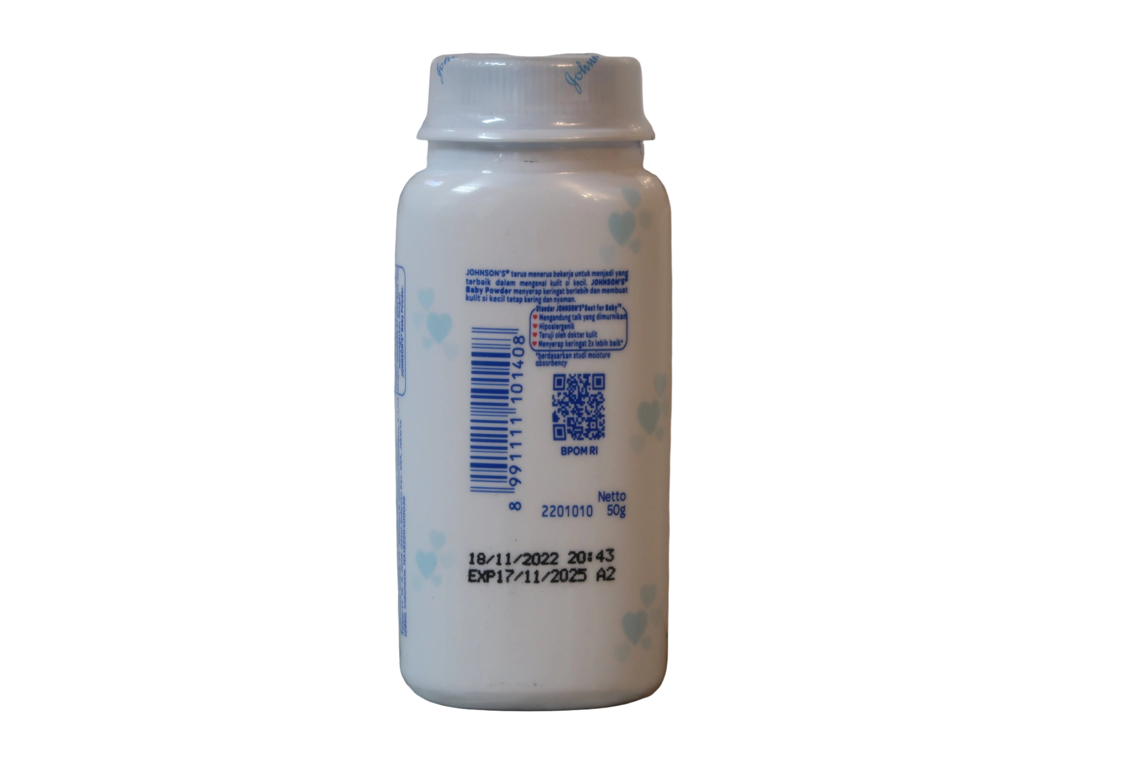 Johnson's Baby Powder - Original Talc Formula  (Discontinued)