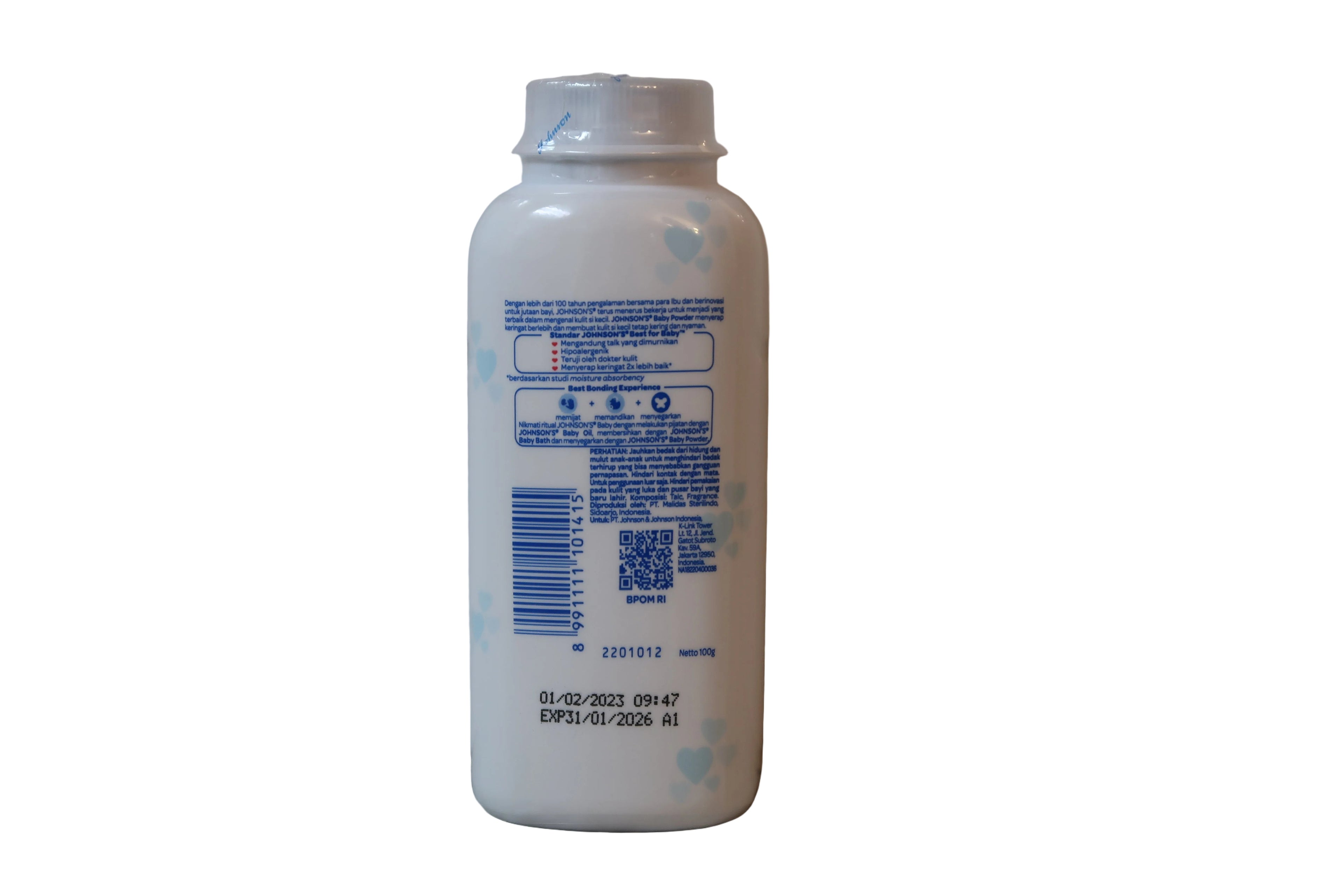 Johnson's Baby Powder - Original Talc Formula  (Discontinued)
